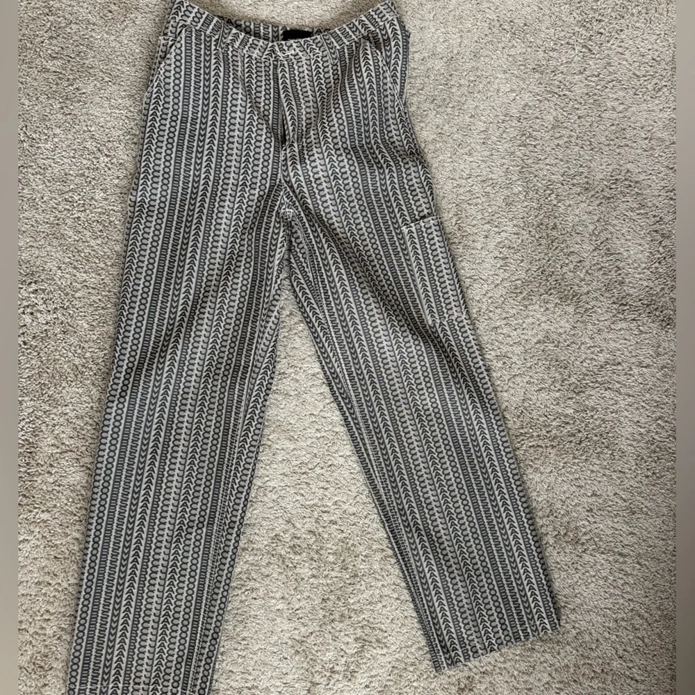 Marc Jacobs Wide Monogram Patterned Pants - Picture 4 of 10